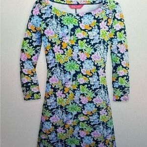 Lilly Pulitzer Disney, Micky and Minnie Sophie Dress, Agean Navy, NWT size Small